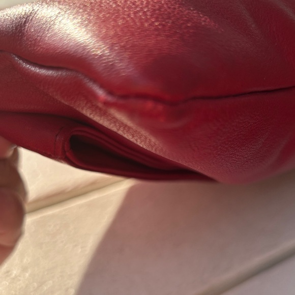 Vintage Stone Mountain Red Leather‎ Classic Clutch - Picture 8 of 13